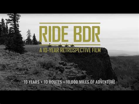 ride bdscr|[Official Trailer] Ride BDR A 10.